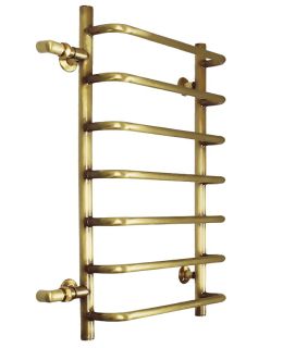 Полотенцесушитель водяной Domoterm Стефано П7 400x700-500 АБР античная бронза